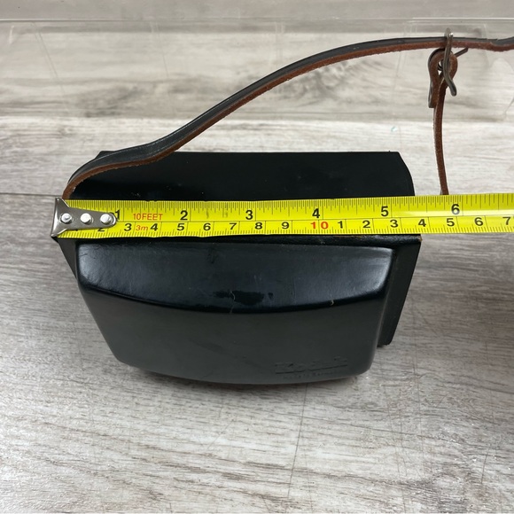 Vintage Kodak Germany Camera Case Black Leather #87189 - Picture 9 of 11